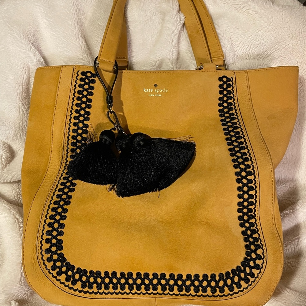 Kate Spade suede leather purse
